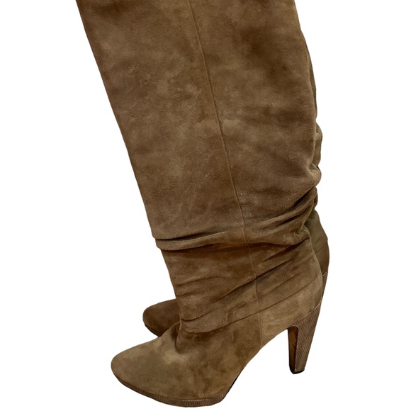 Joan & David snakeskin trimmed platform leather boots, 9 - Picture 3 of 5